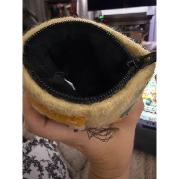 Felt Coin Purse - Fox & Blue Bird - Wild Woolies Fair Trade NWOT - Picture 3 of 3